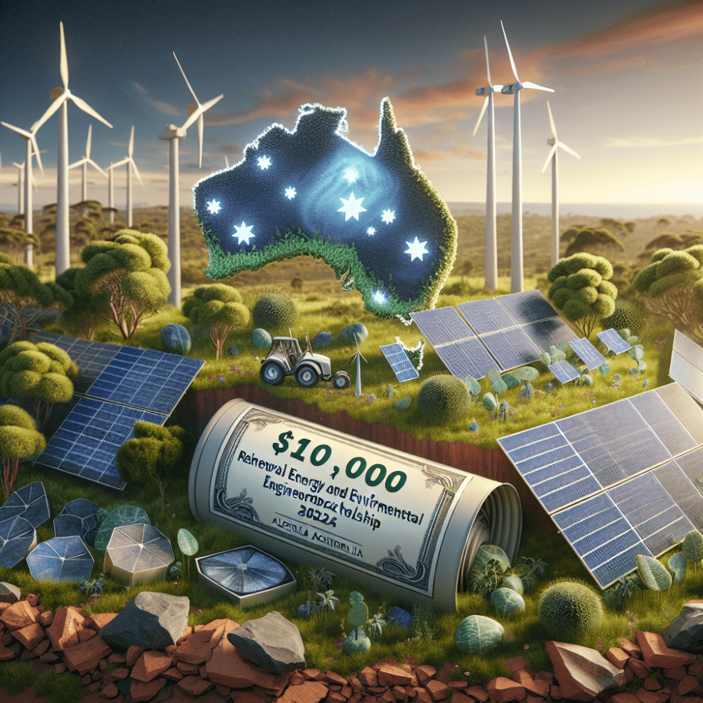 A$10,000 Renewable Energy and Environmental Engineering Scholarship in Australia, 2025