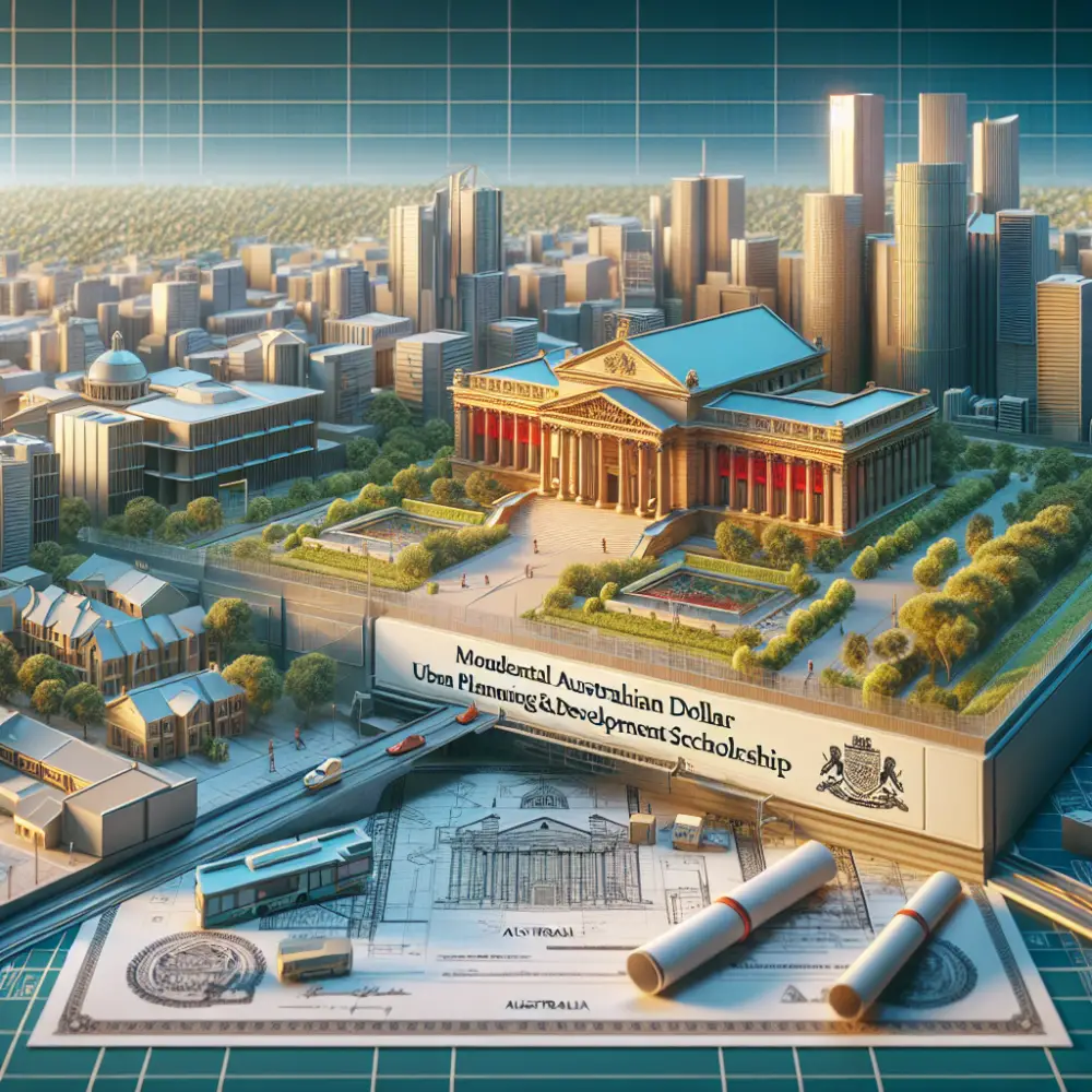 A$9,000 Urban Planning and Development Scholarship in Australia, 2025