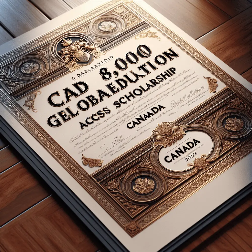 CAD 8,000 Global Education Access Scholarship Canada 2024