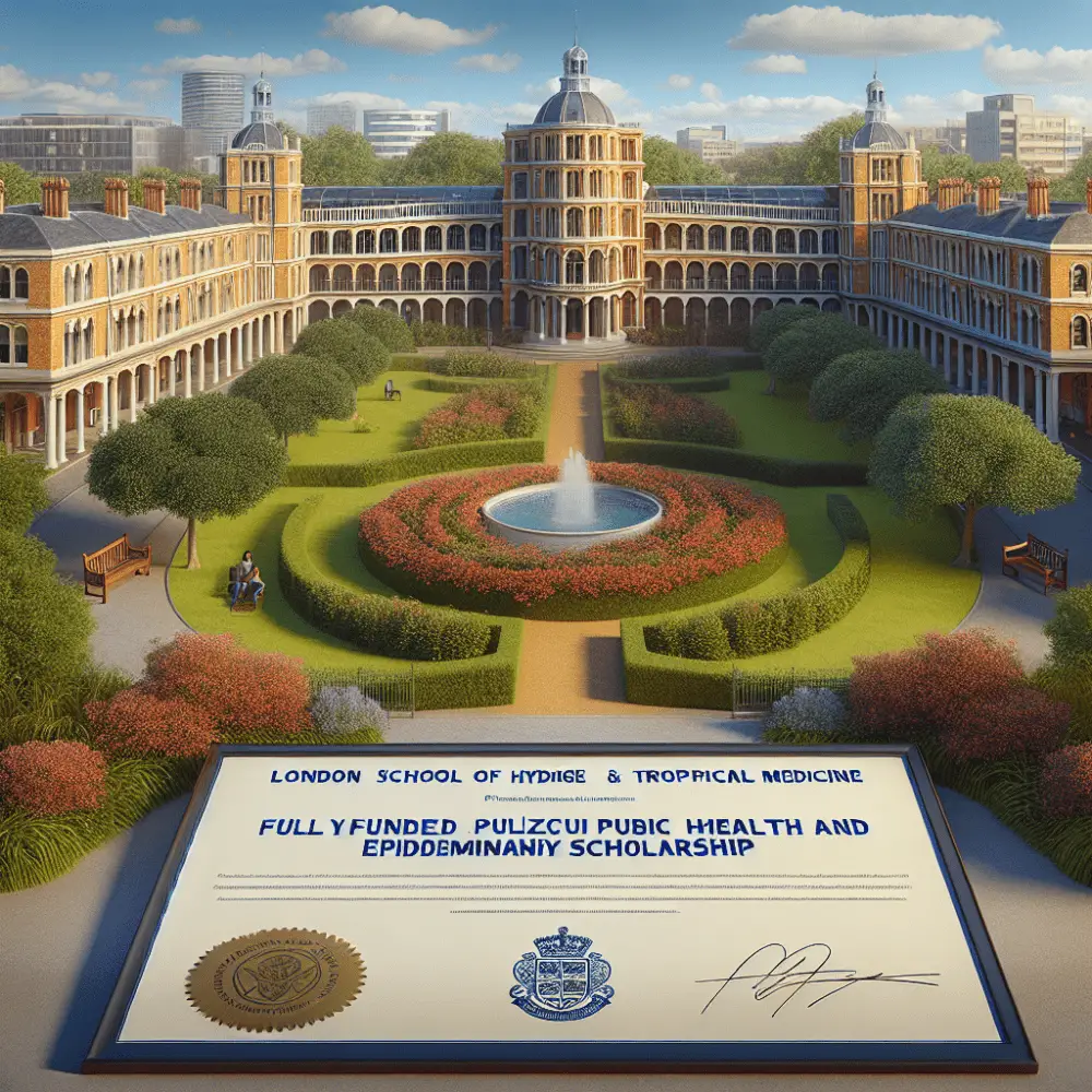 Fully Funded Public Health and Epidemiology Scholarship at London School of Hygiene & Tropical Medicine, UK, 2025
