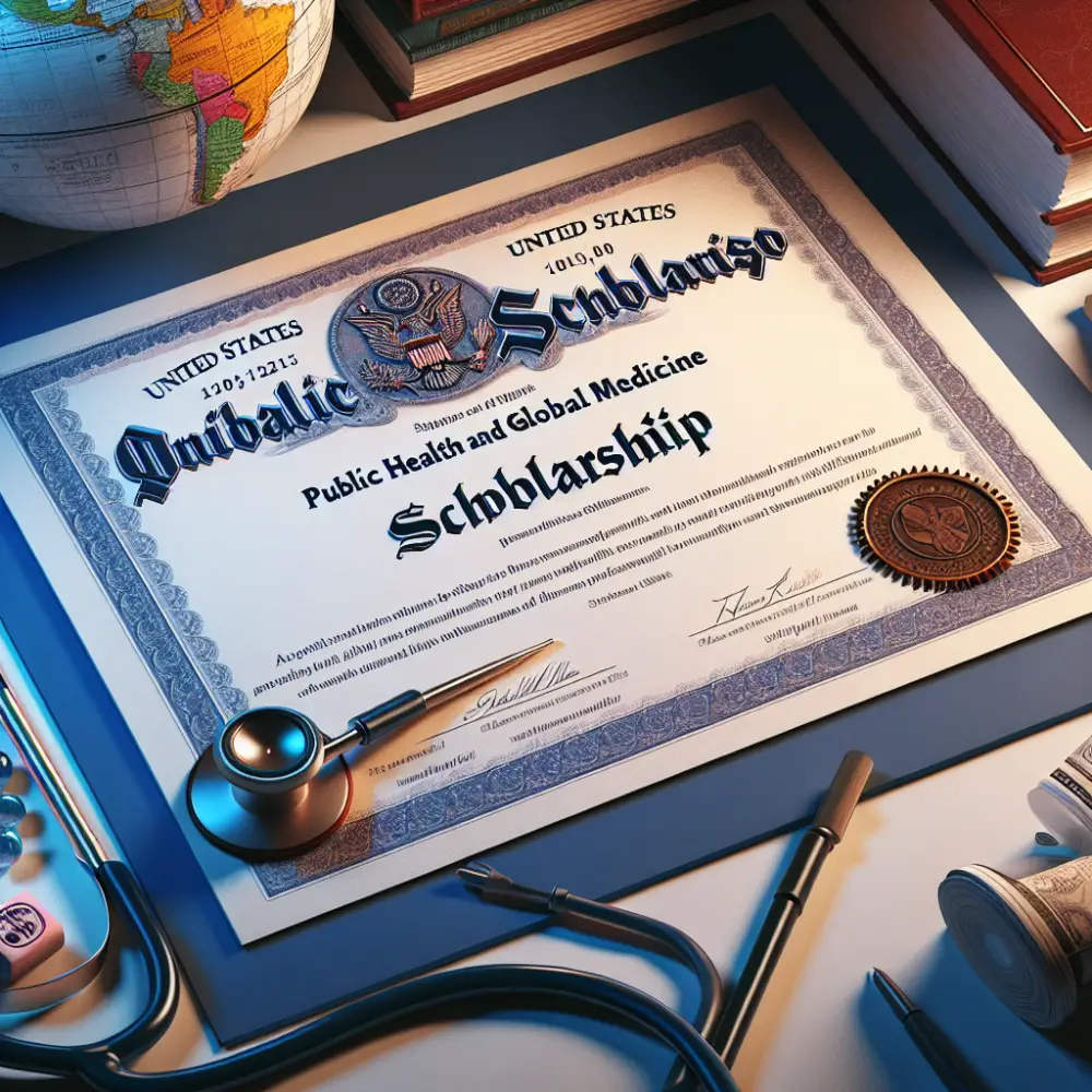 $10,500 Public Health and Global Medicine Scholarship in USA, 2025