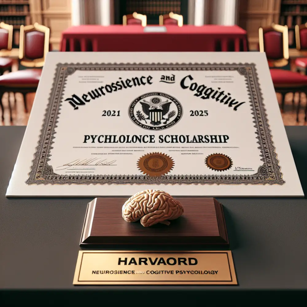 $11,000 Neuroscience and Cognitive Psychology Scholarship at Harvard University, USA, 2025