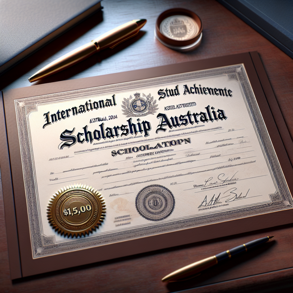 $15,000-International Student Achievement Scholarship Australia 2024