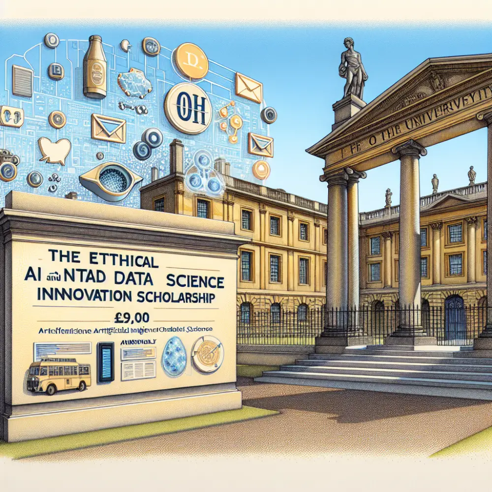 £9,000 Ethical AI and Data Science Innovation Scholarship at University of Oxford, UK, 2025