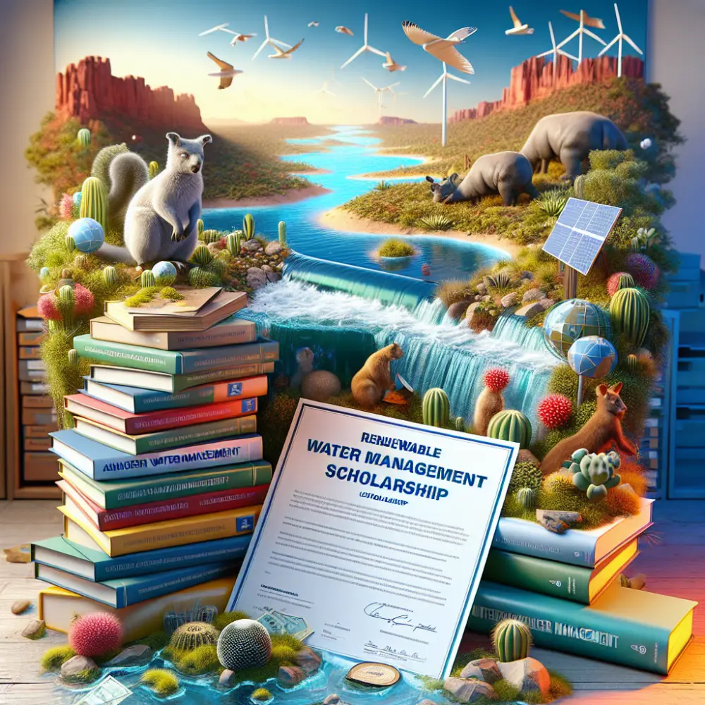 A$8,500 Renewable Water Management Scholarship in Australia, 2025