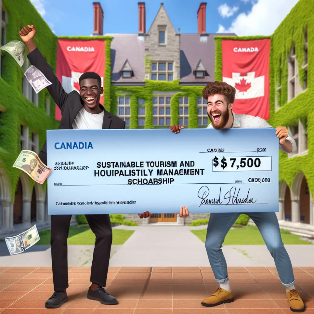 CAD 7,500 Sustainable Tourism and Hospitality Management Scholarship in Canada, 2025