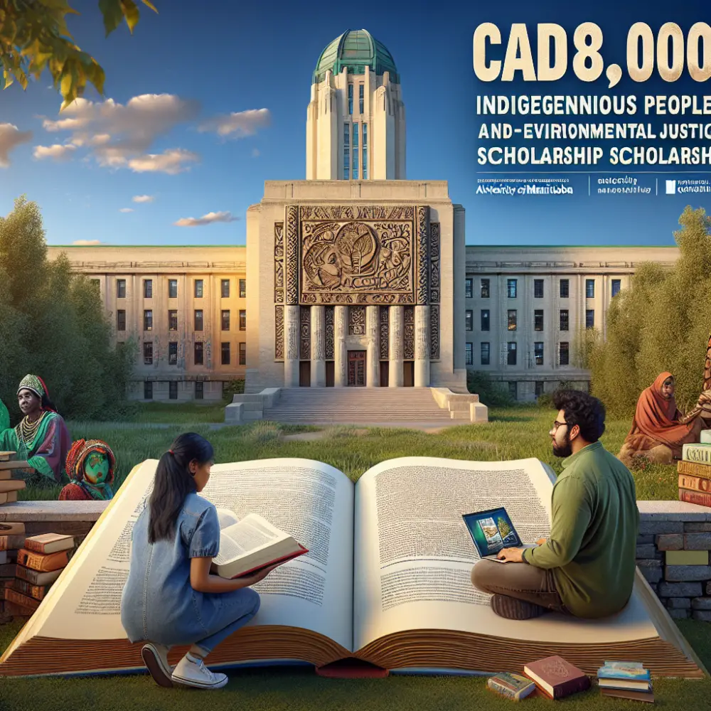 CAD 8,000 Indigenous Peoples and Environmental Justice Scholarship at University of Manitoba, Canada, 2025