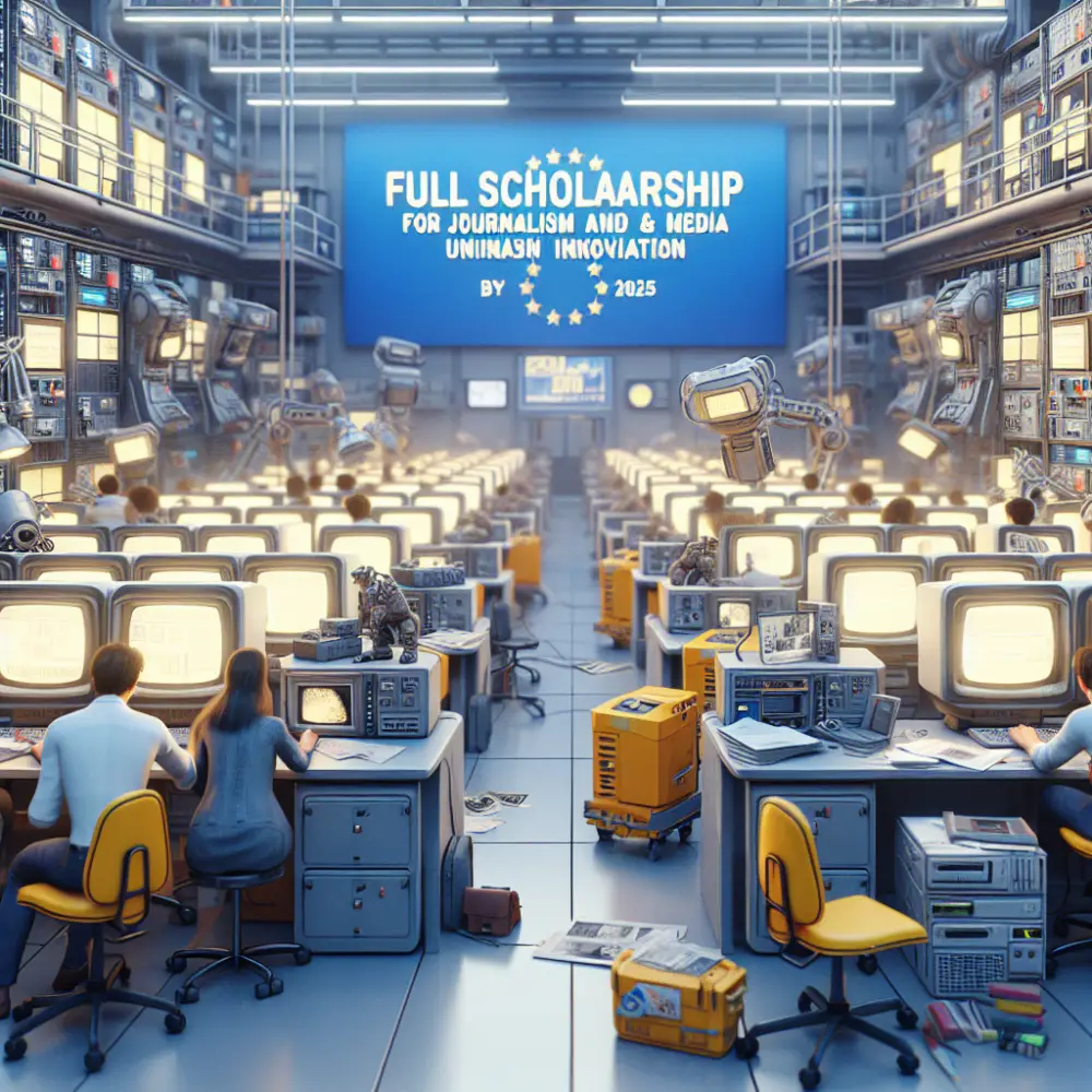 Fully Funded Journalism and Media Innovation Scholarship by Erasmus Mundus, EU, 2025