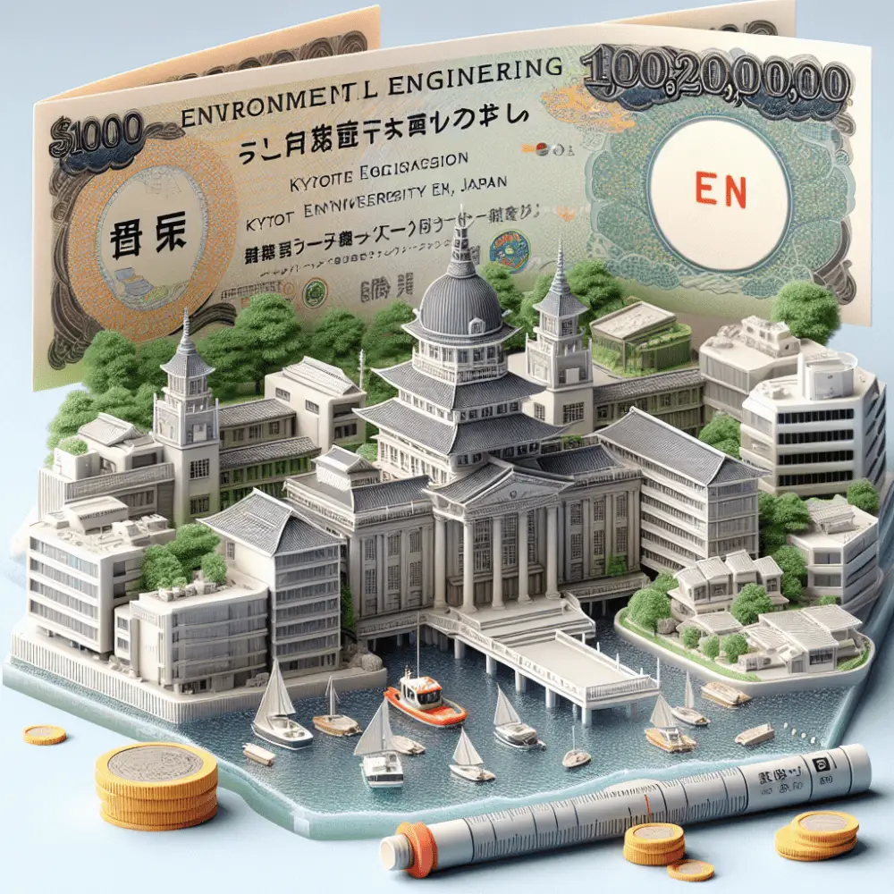 ¥1,200,000 Environmental Engineering Scholarship at Kyoto University, Japan, 2025