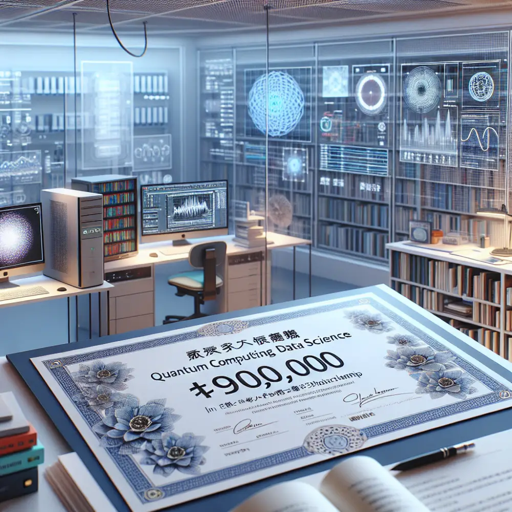 ¥950,000 Quantum Computing and Data Science Scholarship in Japan, 2025