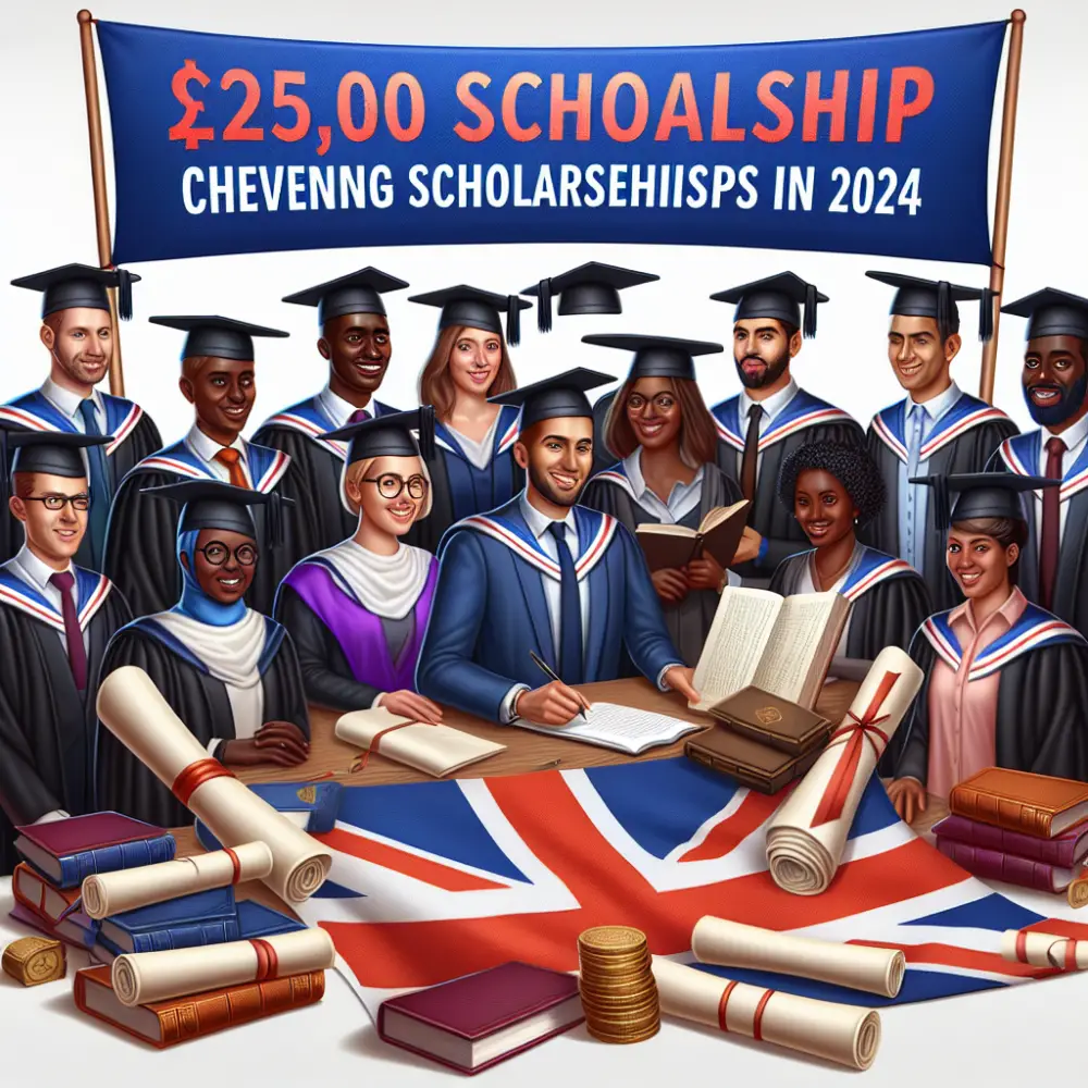 $25,000 Chevening Scholarships for Postgraduates United Kingdom 2024