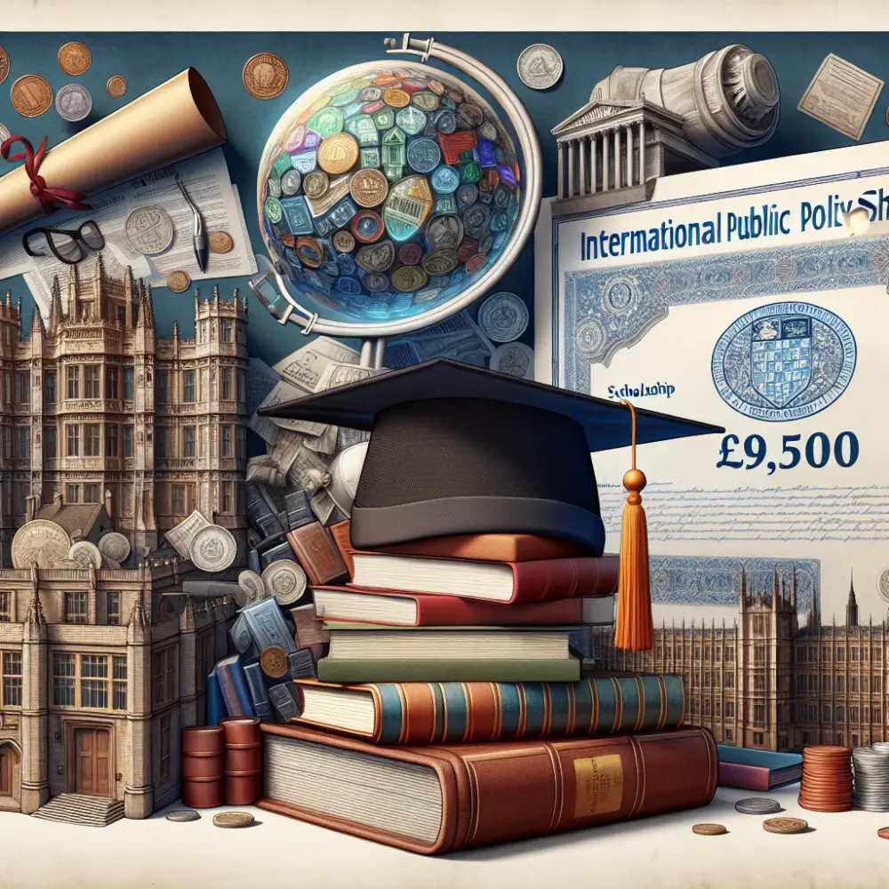 £9,500 University of Edinburgh International Public Policy Scholarship in UK, 2024