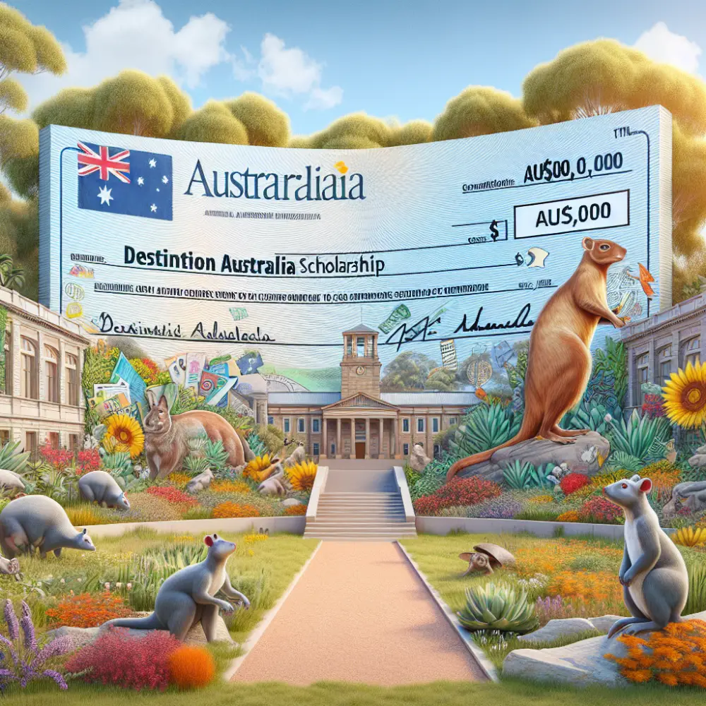 AU$15,000 Destination Australia Scholarship Australia 2024