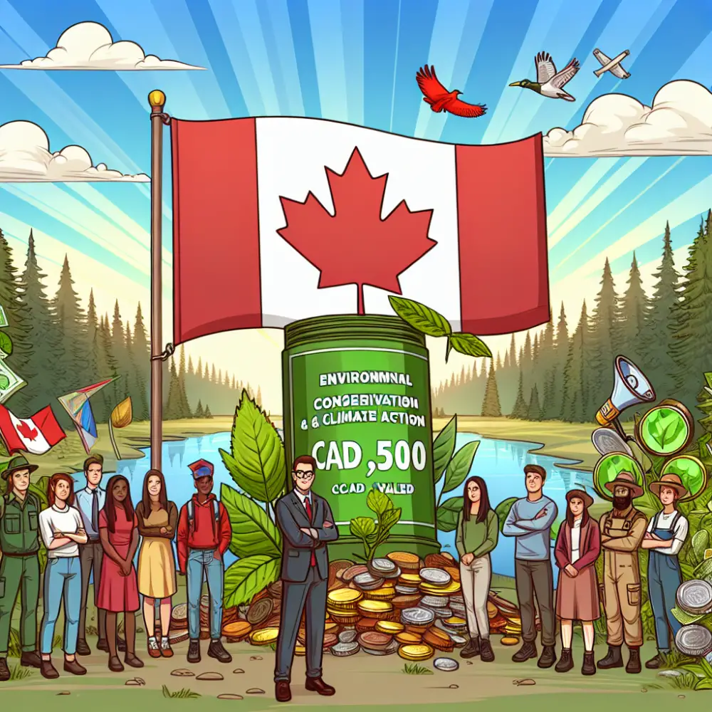 CAD 8,500 Environmental Conservation and Climate Action Scholarship in Canada, 2025
