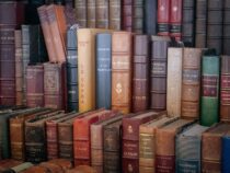 books bookshelf old antique