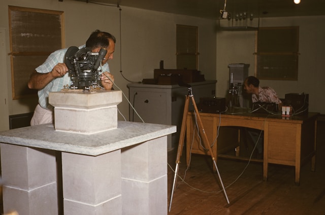 black camera