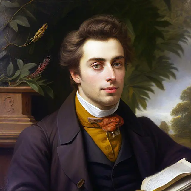ai generated man portrait scholar