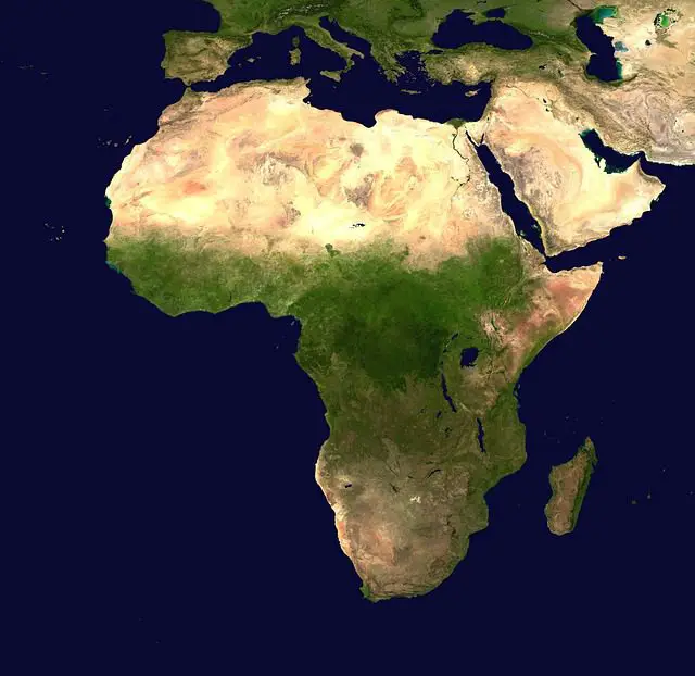 africa continent map of africa