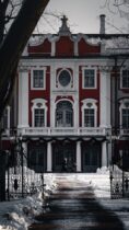 photo of the kadriorg palace in winter tallinn estonia