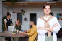 photo of woman with arms crossed