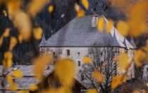castle hungary leaves autumn