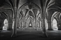 gothic cloisters at the university of glasgow