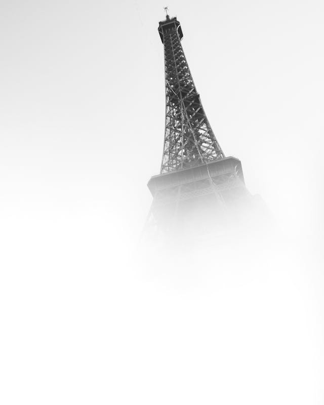 low angle photography of eiffel tower