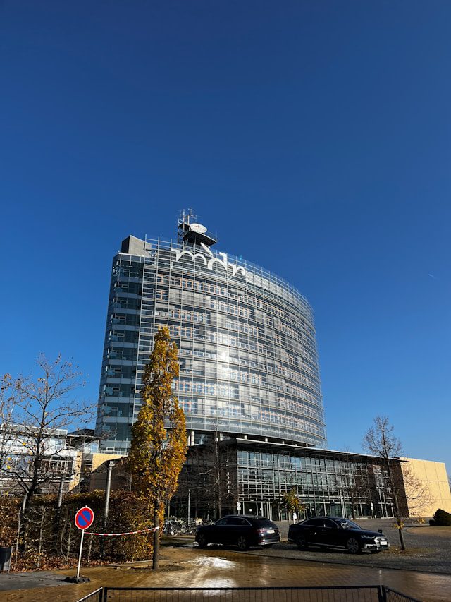a tall building with a tower