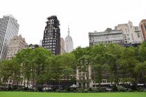 bryant park in new york city usa