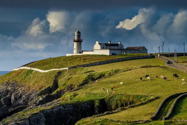 lighthouse ireland galley head view