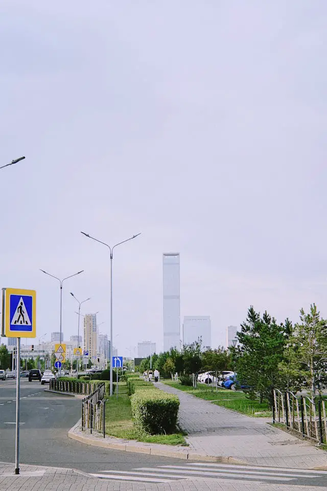 modern cityscape of astana kazakhstan