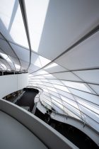 modern construction at university in berlin