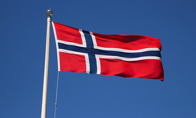 norwegian flag emblem norwegian