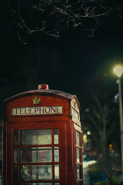 phone booth phone english uk